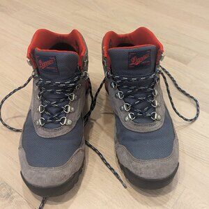 Danner Jag Suede Waterproof hiking Boots Gray Blue size US 9 - Men's